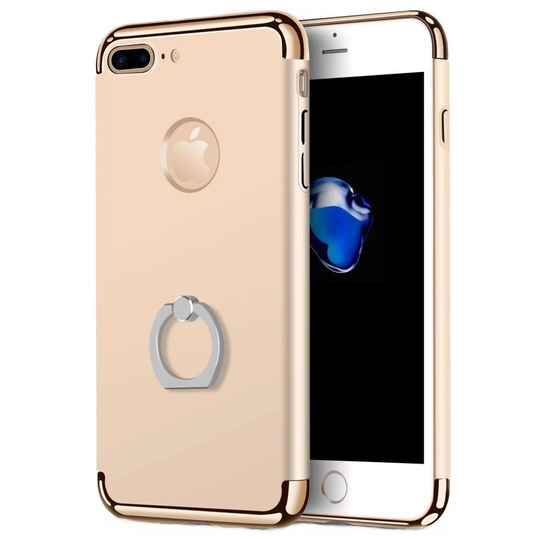 Husa Joyroom LingPai cu inel pentru iPhone 7 Plus, Gold