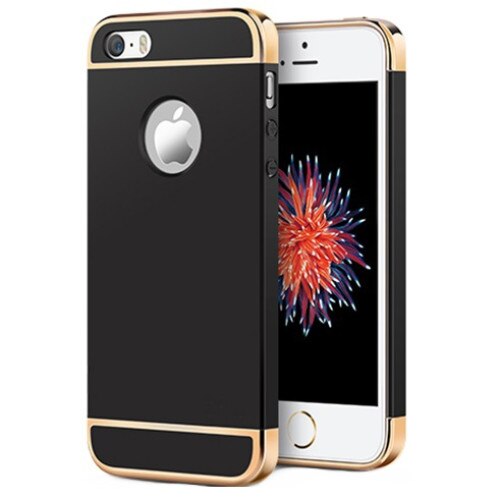 Husa Joyroom LingPai Series pentru iPhone 5 / 5S / SE, Negru