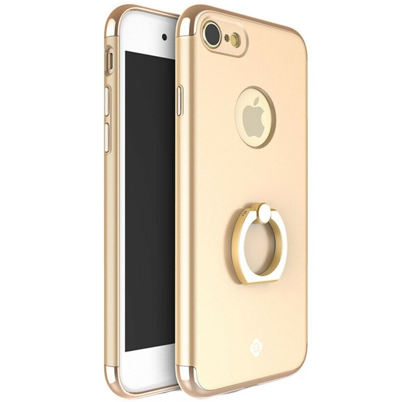 Husa Joyroom LingPai cu inel pentru iPhone 7, Gold
