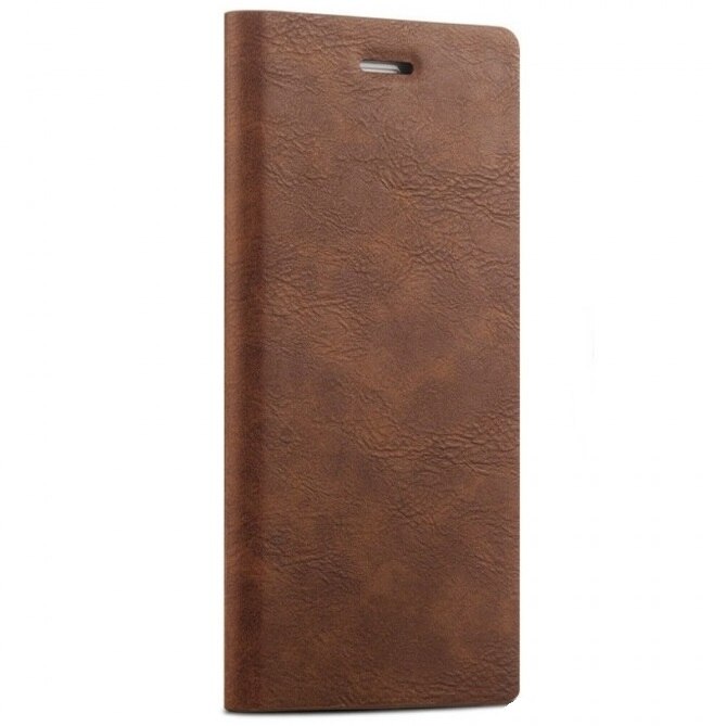 Husa book Joyroom England Series pentru iPhone 7, Maro