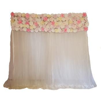 Panou floral Handmade Minis Boutique, alb,galben,lila, roz, model 2 Panou floral Handmade Minis Boutique, alb,galben,lila, roz, model 2