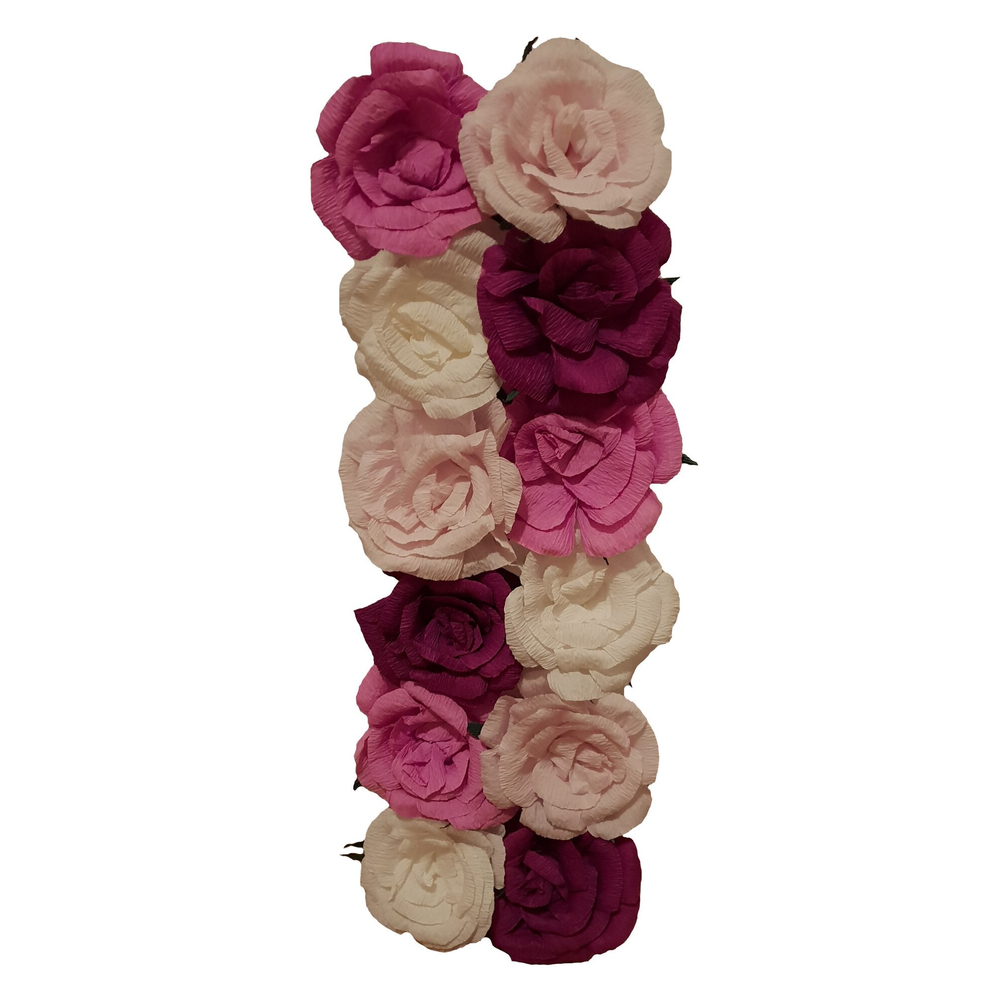 Litera volumetrica I Handmade Minis Boutique, alb cu mov