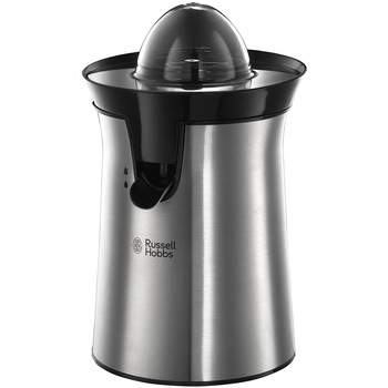 Storcator citrice Russell Hobbs 22760-56 Classics, 2 conuri, Con cu rotatie automata, Filtru inox, 60 W, Inox/Negru Storcator citrice Russell Hobbs 22760-56 Classics, 2 conuri, Con cu rotatie automata, Filtru inox, 60 W, Inox/Negru