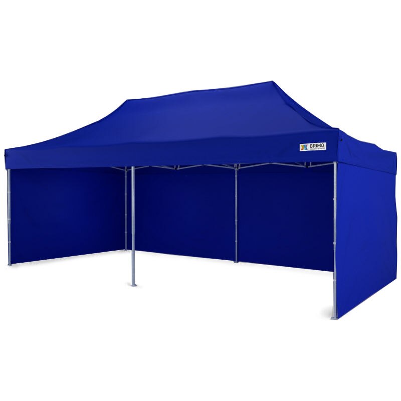 Cort pentru gradina 3x6m – albastru otel exclusiv