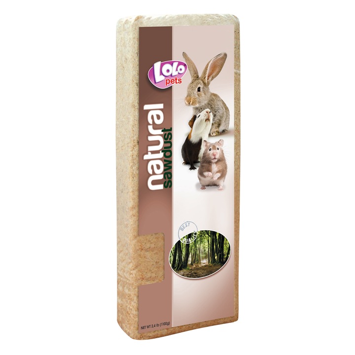 Rumegus presat pentru rozatoare Lolo Pets, 12 L