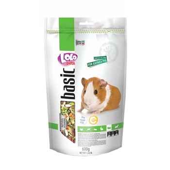 Hrana completa pentru Porcusor de Guineea Lolo Pets, 600 g Hrana completa pentru Porcusor de Guineea Lolo Pets, 600 g