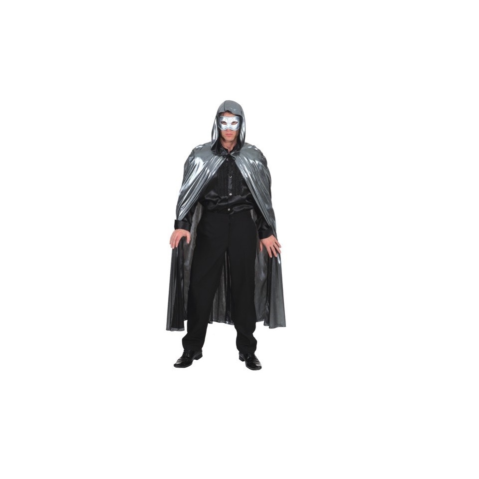 Pelerina cu gluga, Halloween, Clubman, argintie