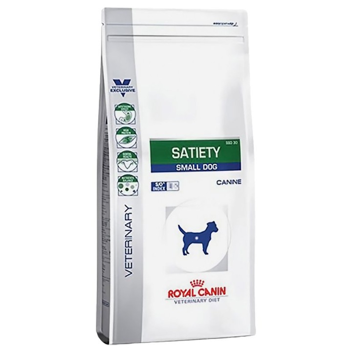 Hrana dietetica pentru caini Royal Canin VD, Satiety, Talie mica, 3kg