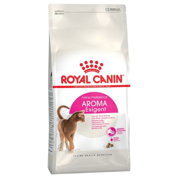 Hrana uscata pentru pisici Royal Canin, Exigent Aromatic Attraction, 10kg