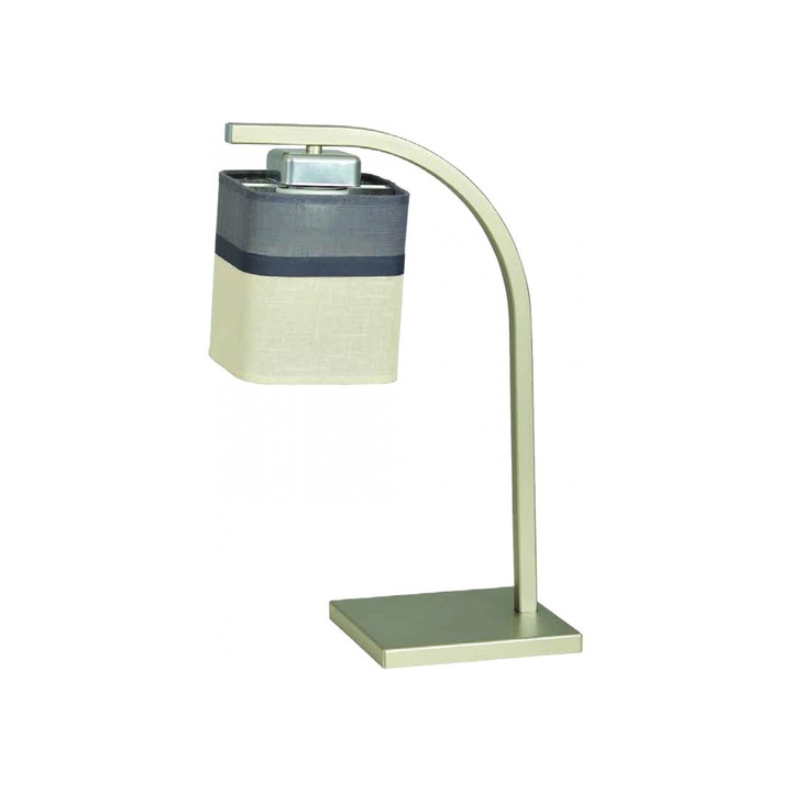 Нощна лампа Emibig Ocean, 1X60W, Бежов металик