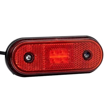 Lampa gabarit 118x46, LED, rosie, 12-36V, FT-020-C Fristom Lampa gabarit 118x46, LED, rosie, 12-36V, FT-020-C Fristom