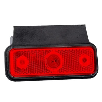 Lampa gabarit 102x36, LED rosie, cu talpa, 12-36V, FT-004 C+K Fristom Lampa gabarit 102x36, LED rosie, cu talpa, 12-36V, FT-004 C+K Fristom