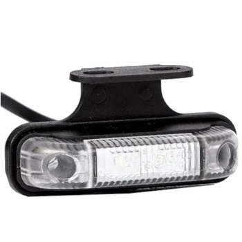 Lampa gabarit 80x18, LED, alba, cu talpa, 12-36V, FT-013 B+K Fristom Lampa gabarit 80x18, LED, alba, cu talpa, 12-36V, FT-013 B+K Fristom