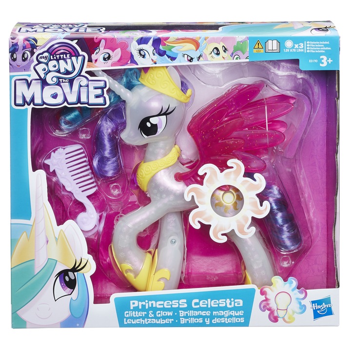 Figurina My Little Pony, Printesa Celestia stralucitoare