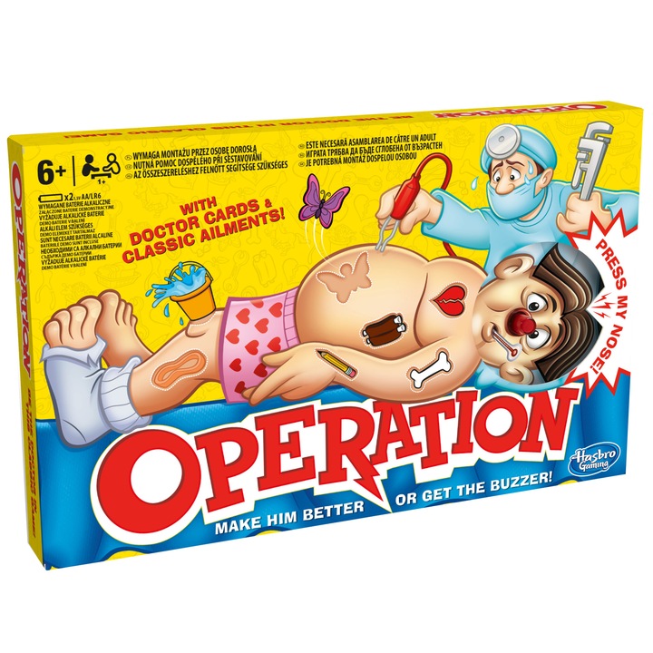 Joc Hasbro Gaming – Clasic Operation