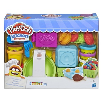 Set plastilina Play-Doh, Bunatati de la supermarket Set plastilina Play-Doh, Bunatati de la supermarket