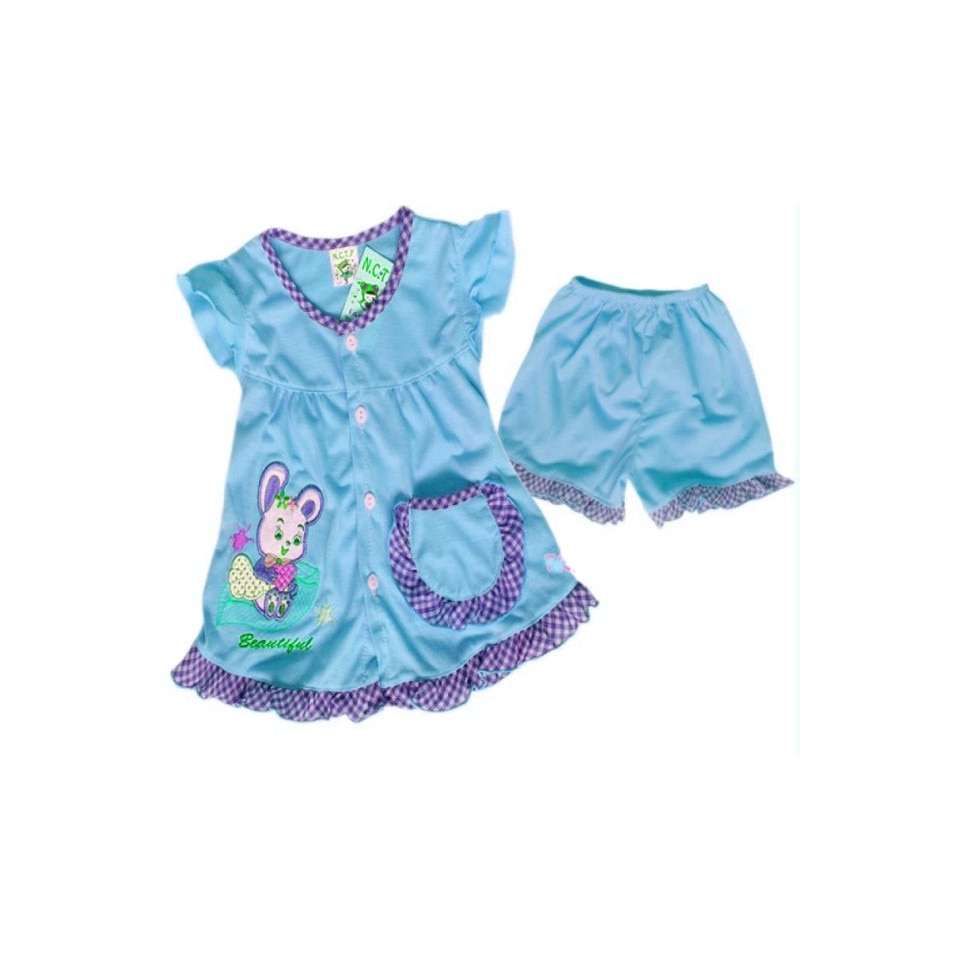 Set doua piese InkaStyl bleu marime 86
