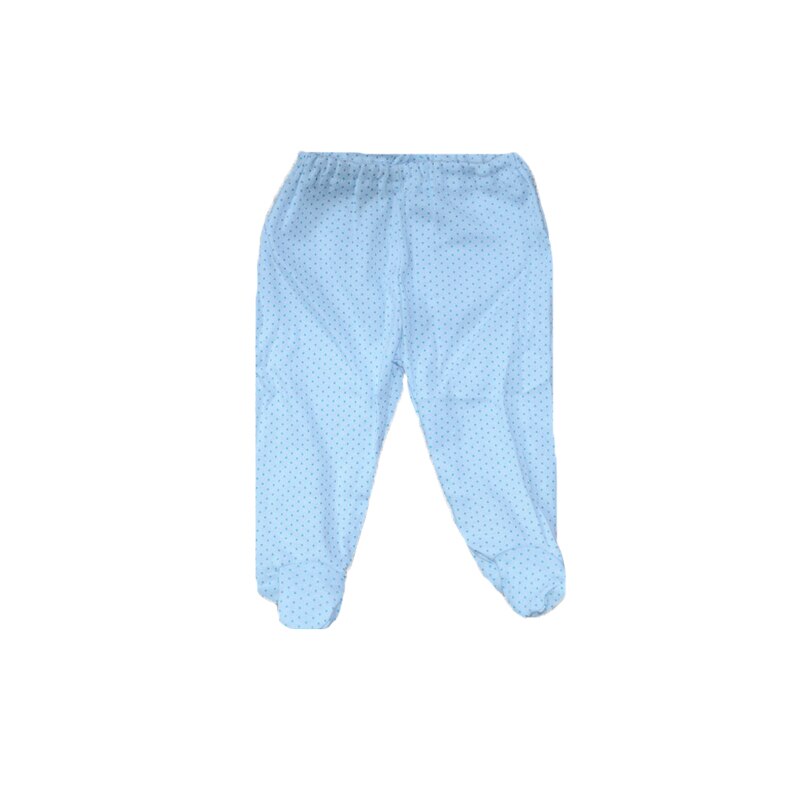 Pantaloni cu botosei pentru bebelusi Pifou PB-07, Alb, 68 cm