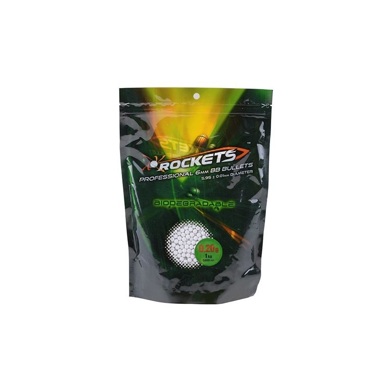 Bile Airsoft Rockets Professional BIO 0.20g BBs - 1kg