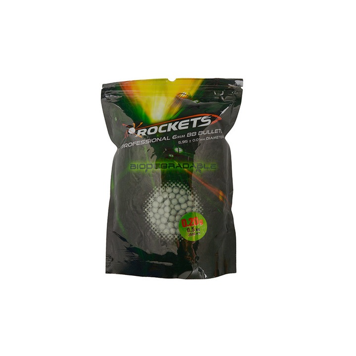 Bile Airsoft Rockets Professional BIO 0.20g BBs - 0.5kg