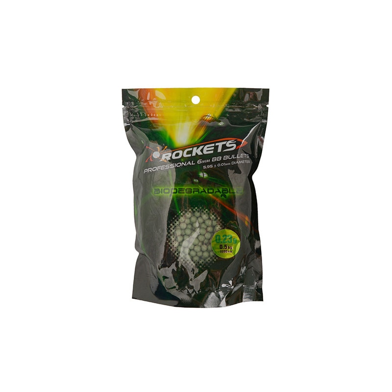 Bile Airsoft Rockets Professional BIO 0.23g BBs - 0.5kg