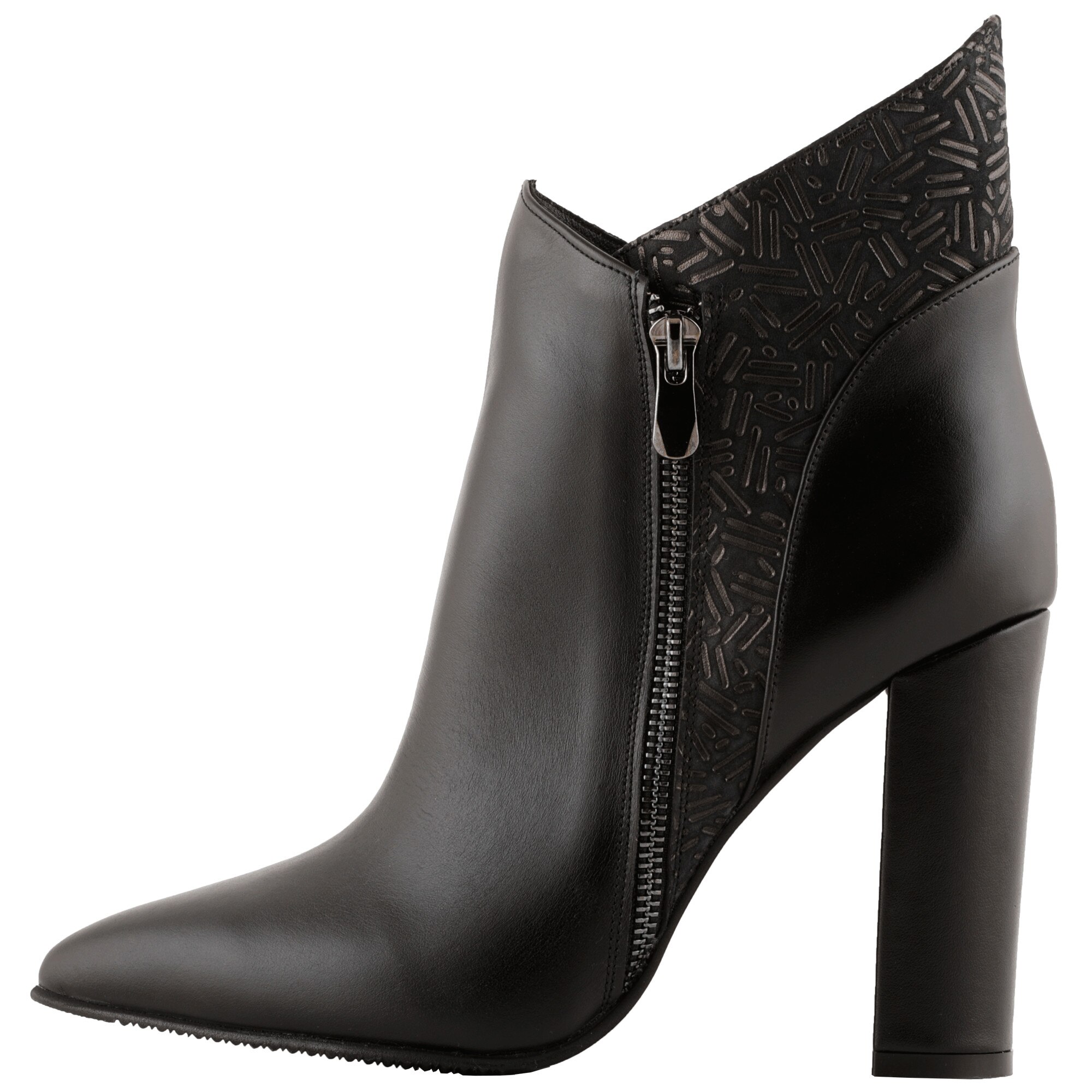 Botine Hotstepper Details Black Letters