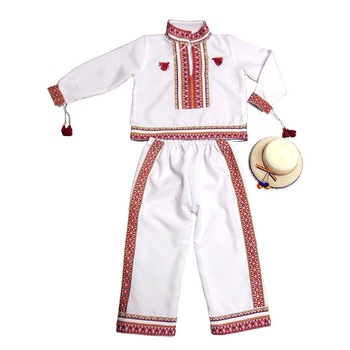 Costum national popular baieti alb, 7-8ani, Funny Party Shop Costum national popular baieti alb, 7-8ani, Funny Party Shop