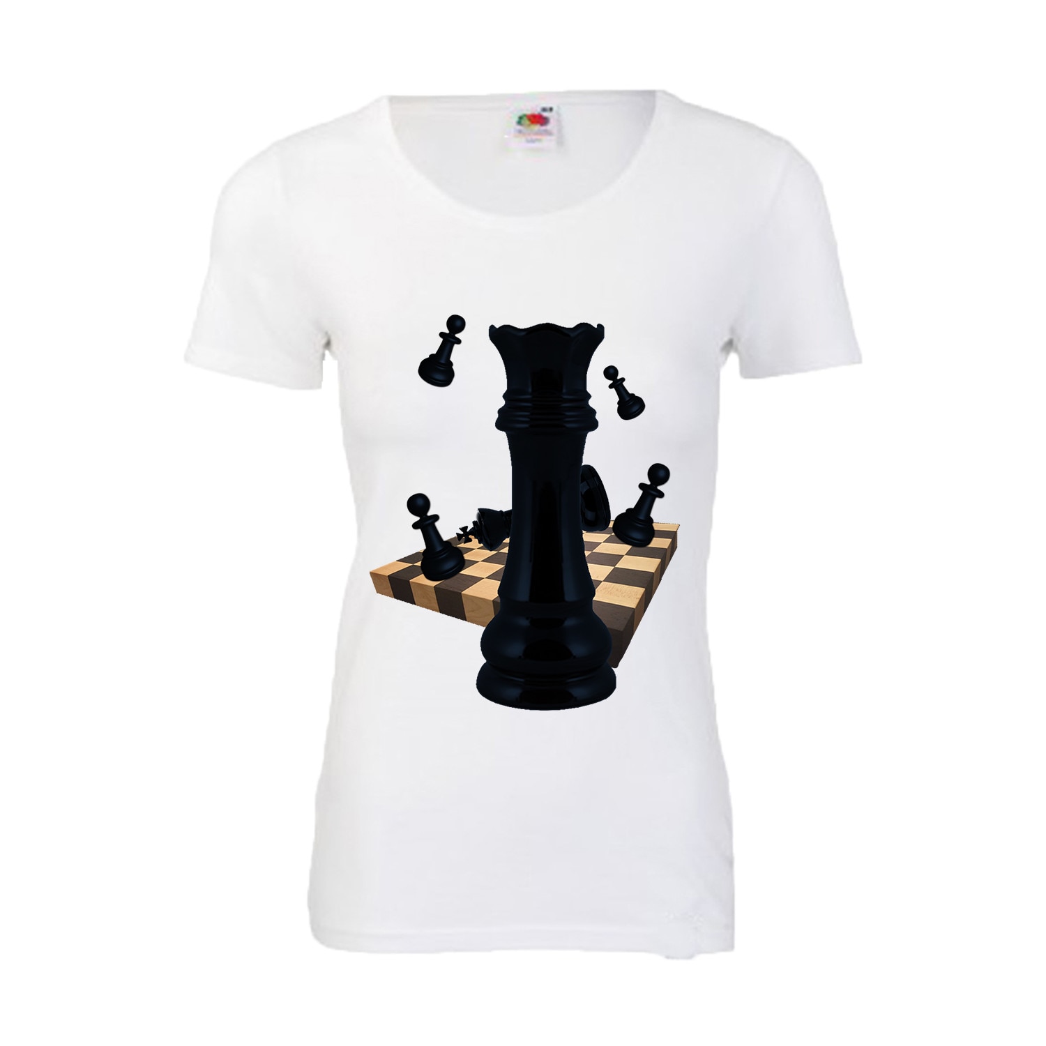 Tricou dama regina sahului alb S