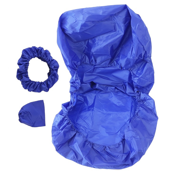 Set de huse albastre pentru protectie auto - 3 bucati
