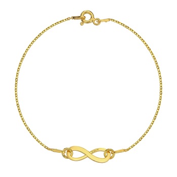 Bratara Aur 585 - 14K cu charm Infinit Bratara Aur 585 - 14K cu charm Infinit