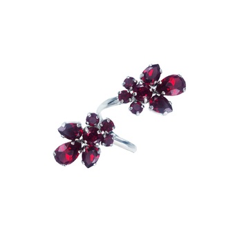 Inel Raisa Carla Brillanti cu cristale Swarovski Siam Inel Raisa Carla Brillanti cu cristale Swarovski Siam