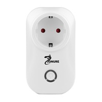 Priza inteligenta wireless Zonure multifunctionala monitorizare consum, programabila, protectie supracurent 2.4GHz 16A 3680W