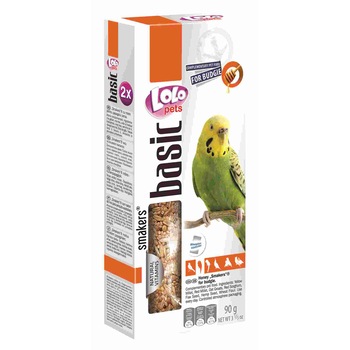 Batoane Cu Miere pentru Perusi Lolo Pets, 90 g Batoane Cu Miere pentru Perusi Lolo Pets, 90 g