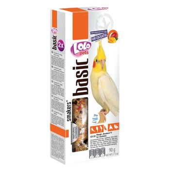 Batoane pentru Nimfe Lolo Pets cu mango, 90 g Batoane pentru Nimfe Lolo Pets cu mango, 90 g