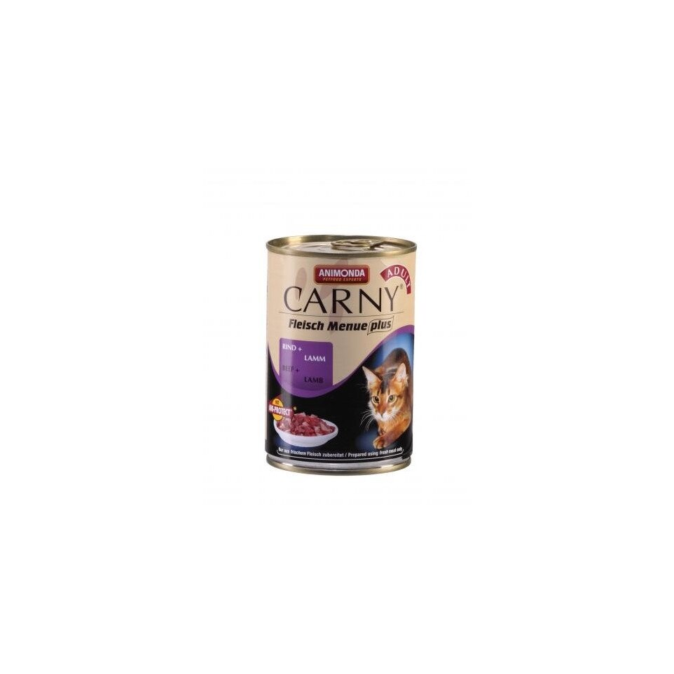 Hrana pentru pisici Carny Cat Adult Vita Miel 400 gr