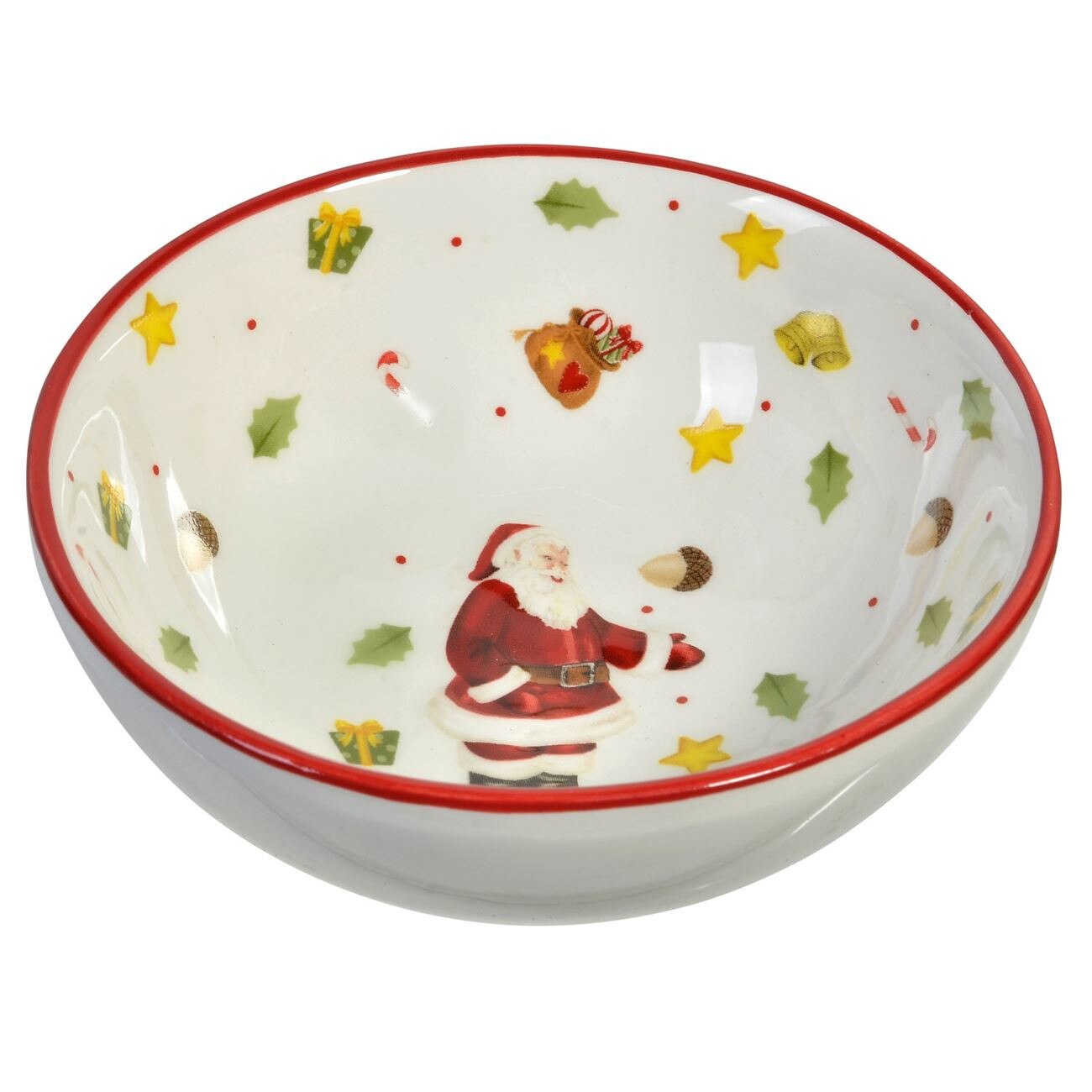 Bol Ceramica cu Mos Craciun