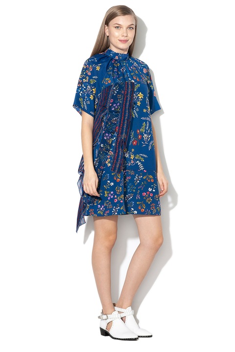 DESIGUAL, Свободна рокля Florence с флорален десен