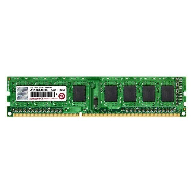 Memorie Transcend 4GB 1333Mhz DDR3 U-DIMM 1.5V