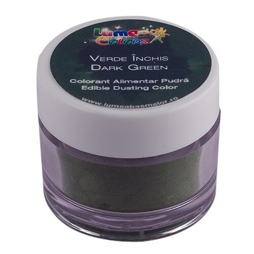 Colorant alimentar pudra verde muschi, 1.6 g - Lumea Colors