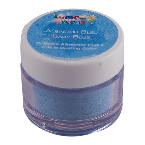 Colorant alimentar pudra albastru deschis, 4 g - Lumea Colors