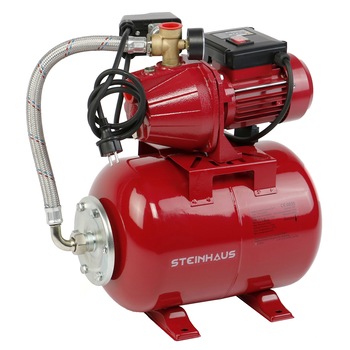 Hidrofor 24L Steinhaus PRO-BOO24, 800W, 3200 l/h, 3.8 bar, pompa fonta Hidrofor 24L Steinhaus PRO-BOO24, 800W, 3200 l/h, 3.8 bar, pompa fonta