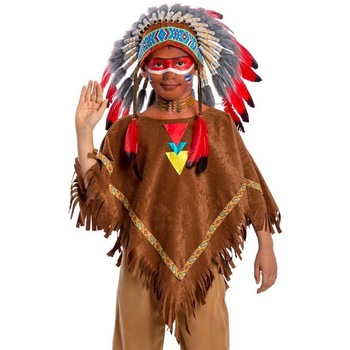 Accesorii indian - poncho indian copii Accesorii indian - poncho indian copii