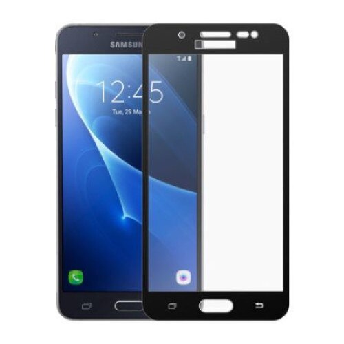 Folie sticla securizata Samsung Galaxy j7 2016 -Neagra