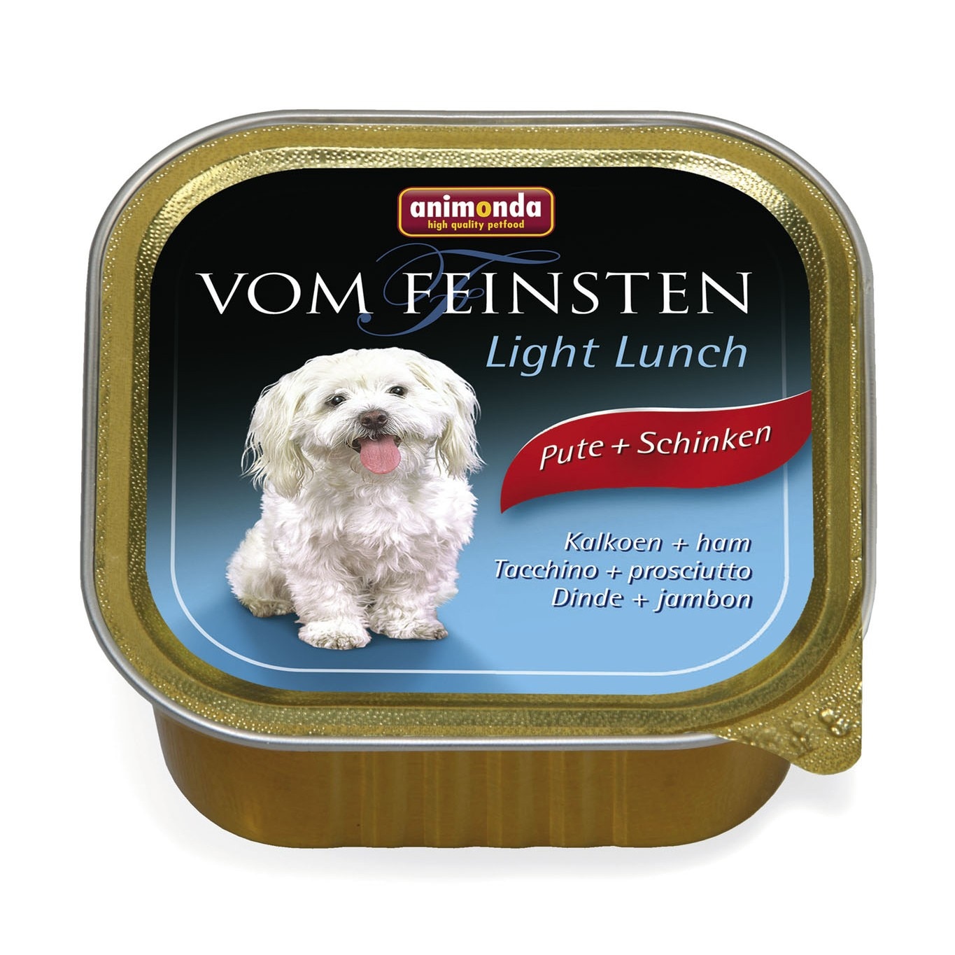 Hrana pentru caini Vom Feinsten Light Lunch Curcan+Jambon 150 gr