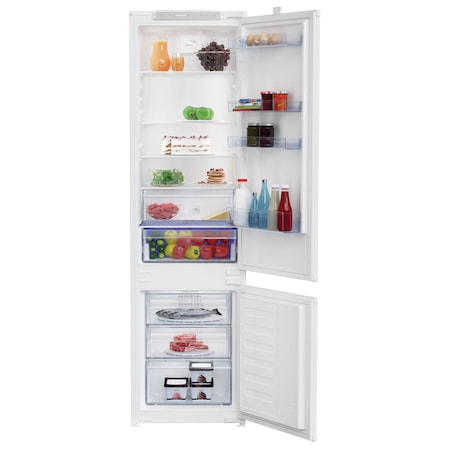 Combina frigorifica incorporabila Beko BCHA306E3S, 279 l, Clasa A++, Semi-NoFrost, ProSmart Inverter, Active Fresh Blue Light, H 193.5 cm