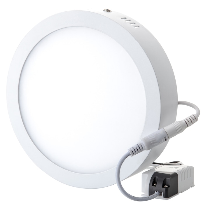 LED ΠΏΠ°Π½Π΅Π» FLAG LIGHT, 18W, Π€225, 4000K, ΠΠ΅ΡΡΡΠ°Π»Π½Π° ΡΠ²Π΅ΡΠ»ΠΈΠ½Π°