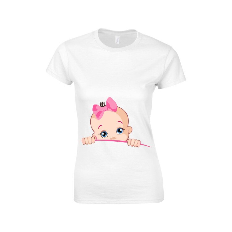 Tricou Personalizat pentru Femei, Alb Marimea M - Baby Girl