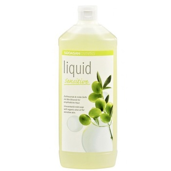 Sapun lichid si gel de dus bio neutru Sensitiv 1L SODASAN Sapun lichid si gel de dus bio neutru Sensitiv 1L SODASAN