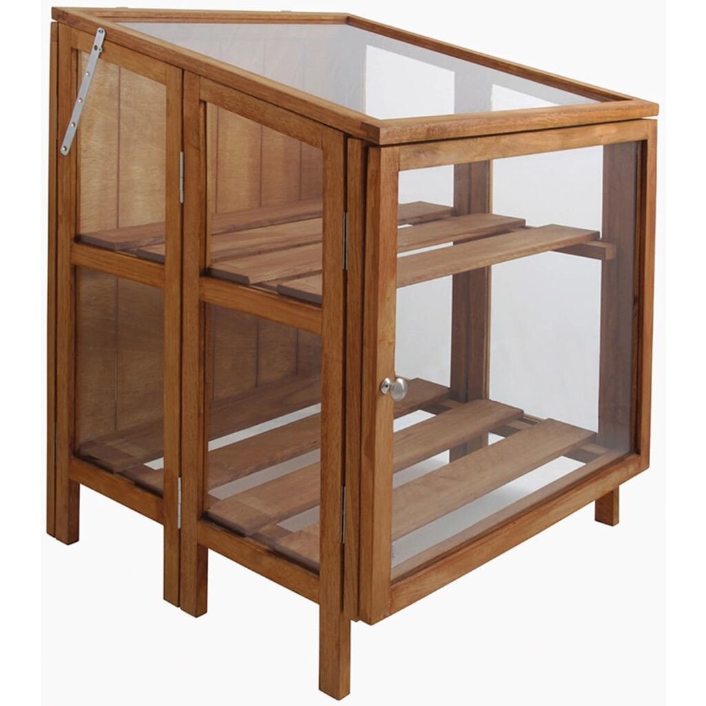 Minisera din lemn, Esschert Design, Maro, 60 x 60 x 80 cm