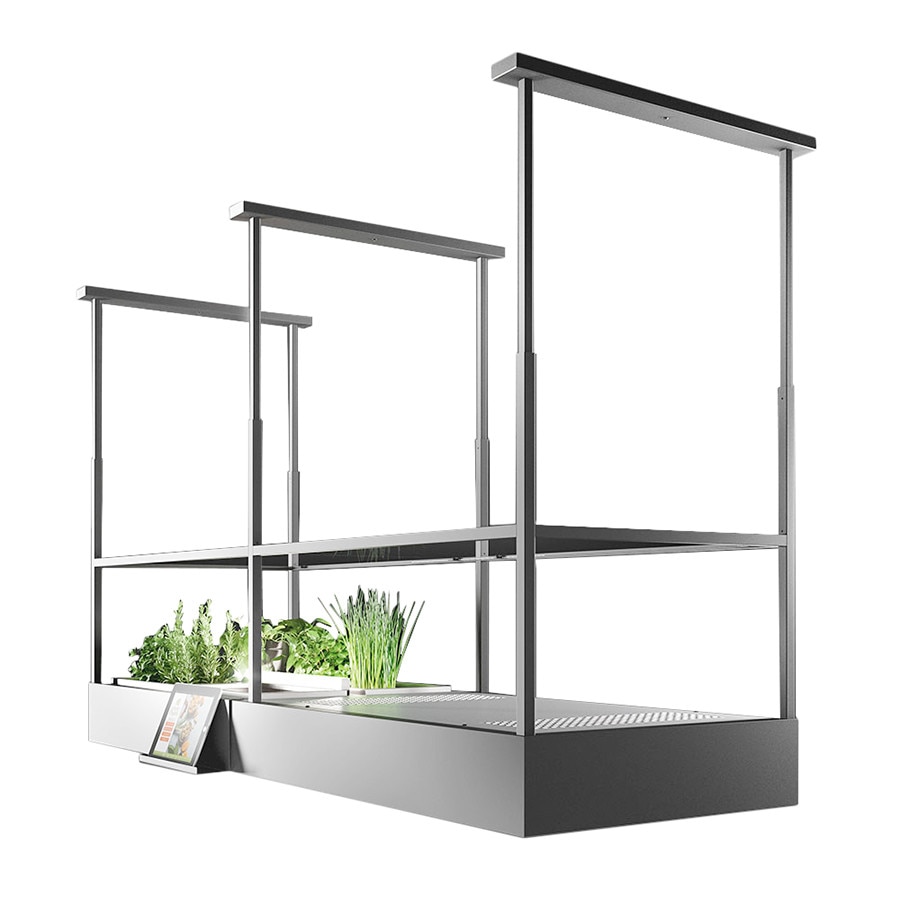 Hota insula Flamec Spazio, L=180 cm, Tehnologie Circle Tech, Varianta Inox, Fabricatie Italia, Garantie 5 ani, 600mc/h